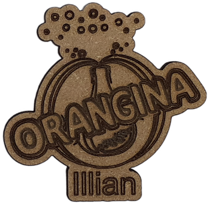 Magnet - Orangina personnalisable